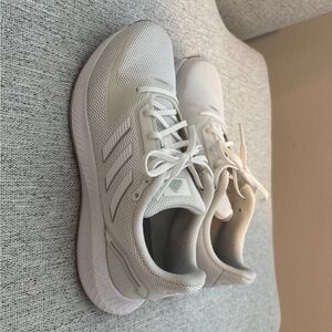 Adidas Women's White Mesh Sneakers